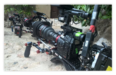 Tournage vidéo Broadcast F3 Sony